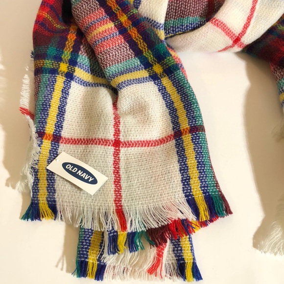 Plaid Blanket Scarf - Picture 3 of 3